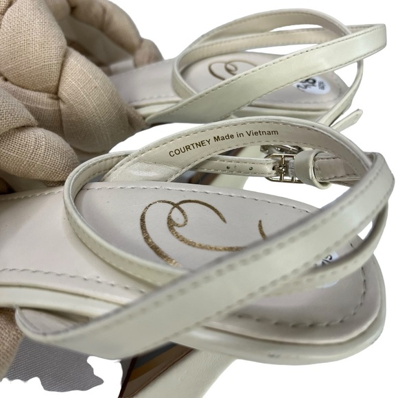 Sam Edelman Courtney Fabric Braided Ankl Stap Sandals Womens Size‎ 8.5 - Picture 8 of 14